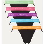 Calvin Klein This Is Love jockstrap slip met logoband in 5-pack - Zwart
