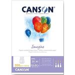 Canson 200005969 Imagine Mix-Media papier, A1, Wit
