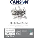 Canson 200457121 Bristol tekenkarton, A3, hoogwit, A3-29,7 x 42 cm