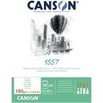 Canson 204127414 1557 Teken- En Schetspapier, A4, Wit, 30 Vellen