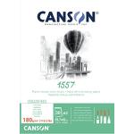 Canson 204127415 1557 teken- en schetspapier, A3, zuiver wit