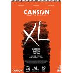 Canson XL Croquis schetsblok, DIN A2, 60 vellen, 90 g/m², crème