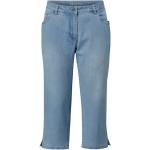 Lichtblauwe Angel of Style Capri jeans  in Grote Maten voor Dames 