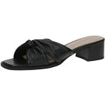 Zwarte Bonten Caprice Platte sandalen  voor de Zomer  in maat 37 met Hakhoogte 3cm tot 5cm in de Sale voor Dames 