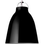 Caravaggio P1 Hanglamp, design van Cecilie Manz, flexibele en verstelbare verlichting, aluminium, 16,5 x 16,5 x 21,6 cm, zwart