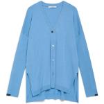 Blauwe Viscose MALIPARMI Oversized vesten  in maat L voor Dames 