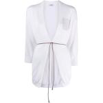 Witte PESERICO Vesten met driekwart mouw  in maat XS in de Sale voor Dames 