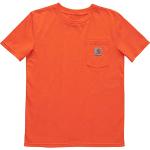 CARHARTT T-shirt met korte mouwen voor jongens, Exotische Oranje Heide, 10-12