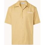 Gele Carhartt Logo Overhemden  voor Heren 