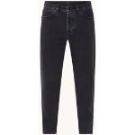 Carhartt WIP Newel tapered jeans met steekzakken - Zwart