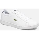 Witte Synthetische Lacoste Carnaby Herensneakers  in 29 