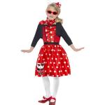 Retro Rode Hello Kitty Kinderkleding voor Meisjes 