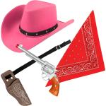 Cowboy Roze Carnavalshoeden  voor een Stappen / uitgaan / feest in de Sale voor Dames 