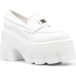 Witte Patent Leren Casadei Loafers  in maat 37 met Instap in de Sale voor Dames 