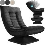 Zwarte Polyester Verstelrugleunings Comfort stoelen Sustainable 
