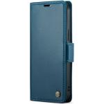 Caseme CaseMe iPhone 12/12 Pro Leren Hoes - RFID Bescherming Blue