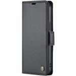 Caseme CaseMe iPhone 12/12 Pro Leren Hoes - RFID Bescherming Zwart