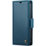 Caseme CaseMe iPhone 14 Leren Hoes - RFID Bescherming Blue