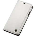 Caseme Kunstleer Wallet pasjeshouder hoesje iPhone X XS case - wit