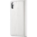 Witte CaseMe iPhone XR Hoesjes type: Wallet Case 