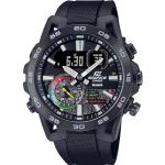 Casio Edifice analogue watch model. Brand ECB-40MP-1AEF, black