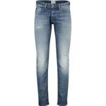 Donkerblauwe Cast Iron Tapered jeans  in maat S  lengte L34  breedte W30 Tapered voor Heren 