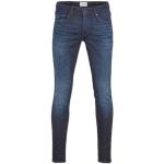 Donkerblauwe Cast Iron Slimfit jeans  in maat XS  lengte L32  breedte W32 voor Heren 