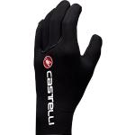 Zwarte Neopreen Castelli Diluvio Fietshandschoenen  in maat XL voor Heren 