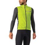 Castelli Fietsen Squadra Stretch vest voor heren voor racefietsen en gravelfietsen I Cycling, Elektrische Lime/Donker Grijs, XL