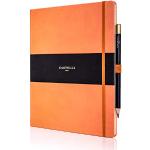 Castelli RQ27/25-452 groot gelijnd Tucson notitieboek - oranje
