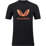 Castore Feyenoord Travel T-Shirt 2023-2024 Kids Zwart