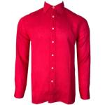 Casual Shirts 120% Lino , Red , Heren