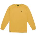 Casual Urban Sweatshirt Soft Washed Munich , Yellow , Heren