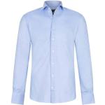 Klassieke Lichtblauwe Cavallaro Overhemden lange Mouwen  in maat L voor Heren 