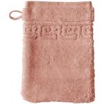 Roze CAWÖ Gestreepte Badhanddoeken  in 50x100 1 stuk 