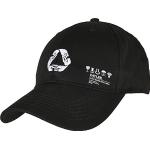 Cayler & Sons Unisex Baseball Cap C&s Iconic Peace Curved Cap Baseballpet, zwart/wit, Eén maat