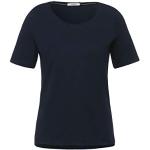 Blauwe CECIL T-shirts  in maat S voor Dames 