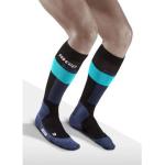 CEP Ski Merino Socks Black/blue