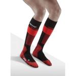 CEP Ski Merino Socks Red