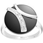 Zilveren Zilveren Diamanten ringen voor Dames 