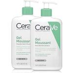 CeraVe Schuimende reinigingsgel voor gezicht en lichaam, normale tot vettige huid, met hyaluronzuur en 3 essentiële ceramiden, 2 x 473 ml