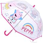 Transparante Peppa Pig Kinderparaplu's met motief van Varken Sustainable voor Meisjes 