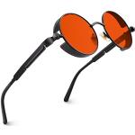 Retro Ronde zonnebrillen  in maat M voor Heren 