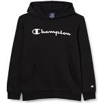Champion Jongensjack met capuchon Legacy- Classic Logo, zwart, 15-16 jaar