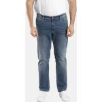 Klassieke Blauwe Used Look Loose fit jeans  in Grote Maten  in maat XXL  lengte L34  breedte W48 met Studs in de Sale voor Heren 