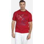 Rode T-shirts met opdruk  in Grote Maten  in maat 5XL in de Sale voor Heren 