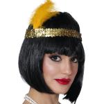 Gouden Veren Boardwalk Empire Accessoires carnaval  in maat XXL voor Dames 