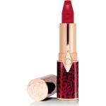 Glamorous Rode Hervulbaar Charlotte Tilbury Hot Lips Lipsticks Dierproefvrij met Anti-oxidanten voor Dames 