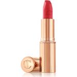 Rode Charlotte Tilbury Hot Lips Carina's Love Lipsticks Dierproefvrij Blendable met Anti-oxidanten voor Dames 
