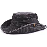 Cowboy Zwarte Bucket hats  voor de Zomer  in maat 3XL 60 voor Heren 